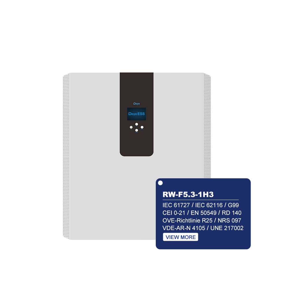 DEYE RW-F5.3-1H3 | Deye Residential ESS Solution All-in-One Energy Storage System