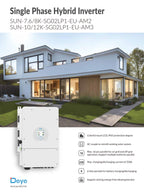 DEYE SUN-10K-SG02LP1-EU-AM3 | 10 kW | Single Phase Hybrid Inverter