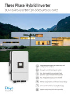 DEYE SUN-5K-SG05LP3-EU | 5.0 kW | 3-Phase Hybrid Inverter