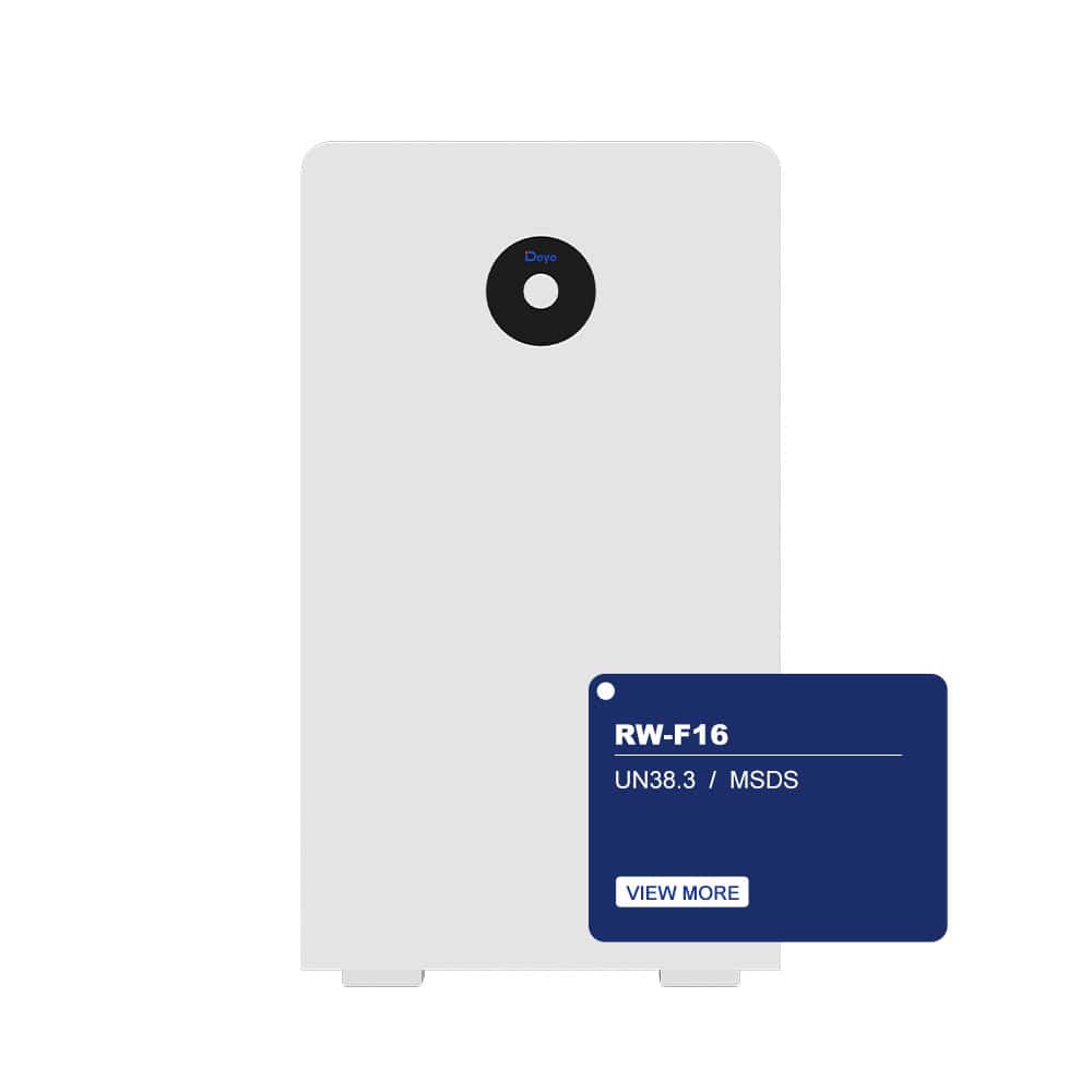 DEYE RW-F16 | 16 kWh | Low Voltage Wall Mounted Battery