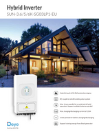 DEYE SUN-6K-SG03LP1-EU | 6.0 kW | Single Phase Hybrid Inverter