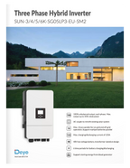 DEYE SUN-8K-SG05LP3-EU | 8.0 kW | 3-Phase Hybrid Inverter